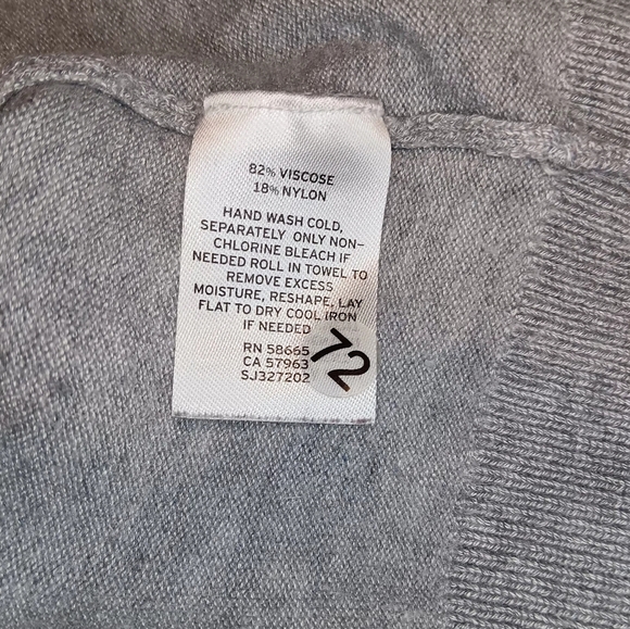 Sejour Crewneck Button Front Cardigan Sweater - Picture 6 of 6